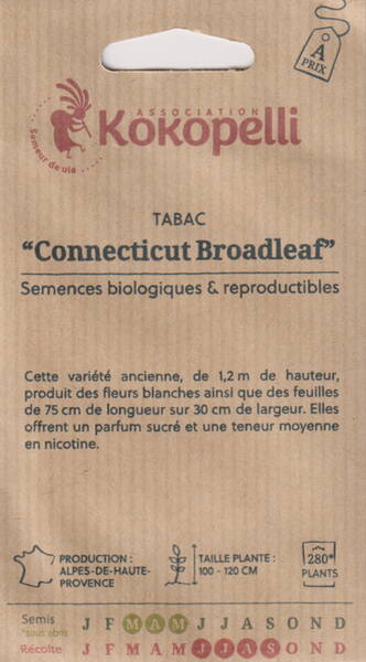 Tabaco para fumar "Connecticut Broadleaf" Tabaco para fumar "Connecticut Broadleaf"